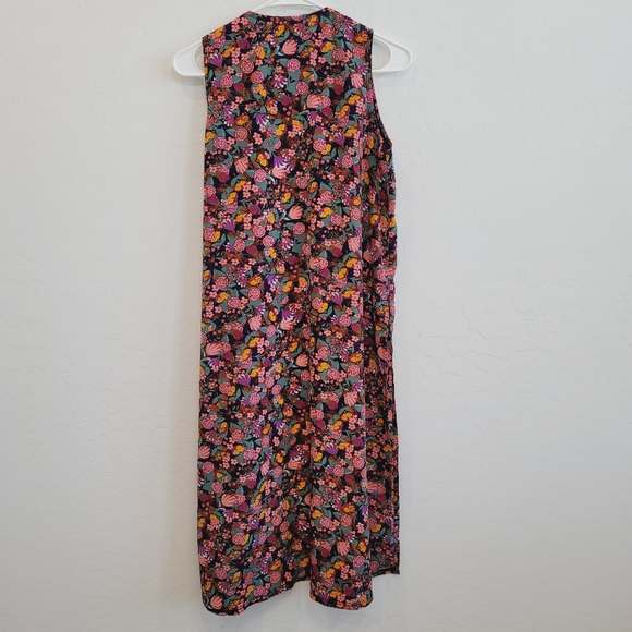 💕 LuLaRoe Colorful Floral Print Joy Vest Women's Size Small - Picture 4 of 13